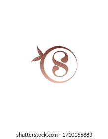 Plantilla del logotipo de la letra abstracta S en monograma, logotipo vectorial para la identidad empresarial y de la empresa 