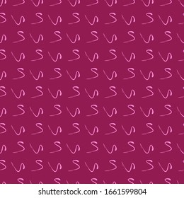 Abstract Letter S Seamless Patern Vector Design for fabric, fashion, decoration, backdrop, etc.