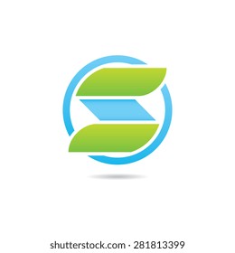 Abstract Letter S Symbol