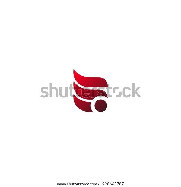 ABSTRACT LETTER SIMPLE E I WITH WING LOGO\
DESIGN TEMPLATE VECTOR MODERN FOR YOUR\
BUSINESS