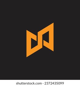 abstract letter sn linked infinity logo vector