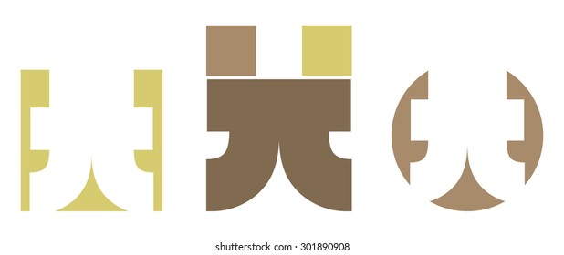 Abstract Letter T Icon