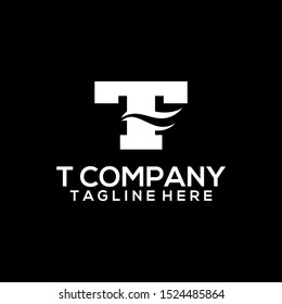 Abstract Letter T Logo Template Vector. Alphabet Logo Concept