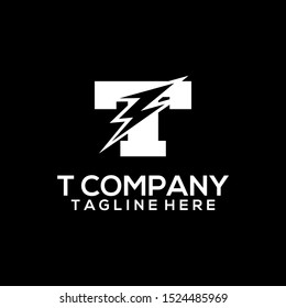 Abstract Letter T Logo Template Vector. Alphabet Logo Concept