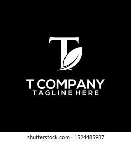 Abstract Letter T Logo Template Vector. Alphabet Logo Concept