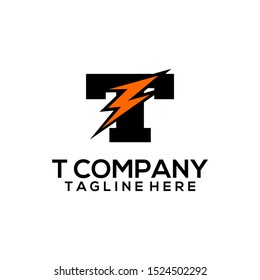 Abstract Letter T Logo Template Vector. Alphabet Logo Concept