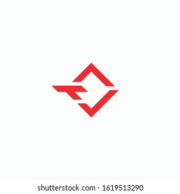 Abstract letter T logo. Vector logo design for business company.