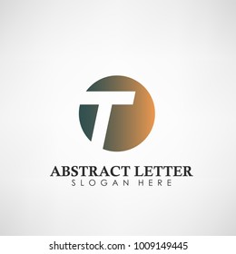 Abstract Letter T logotype. Suitable for trademarks, company logo, and other. Vector Illustration