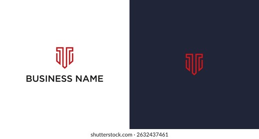 Abstract Letter T Shield Logo Design – Modern Business Emblem for Corporate Branding