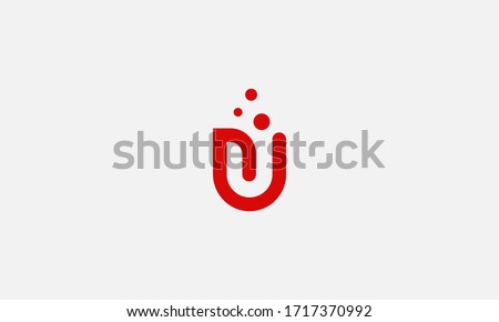 Abstract letter U logo design. Creative,Premium Minimal emblem design template. Graphic Alphabet Symbol for Corporate Business Identity. 