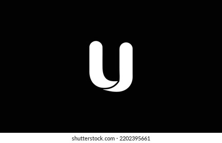 Abstract letter U logo. This logo icon incorporate with abstract shape in the creative way