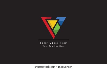 Abstract letter V logo design. Creative,Premium Minimal emblem design template. Graphic Alphabet Symbol for Corporate
Business Identity. Initial VV vector element