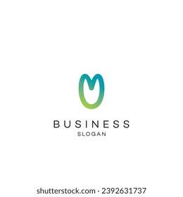 Abstract letter v logo design modern minimal brand flat Icon design vector illustration emblem sign symbol logotype 