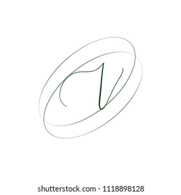 Abstract letter V logotype. Modern logo idea sign. Universal emblem vector icon