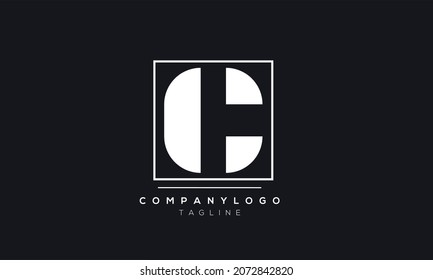 Abstract Letter Vector Logo Design Template C