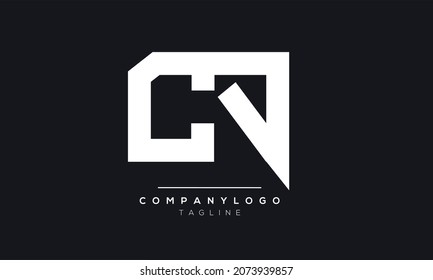 Abstract Letter Vector Logo Design Template CA AC A AND C