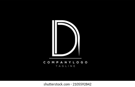 Abstract Letter Vector Logo Design Template BN NB B N