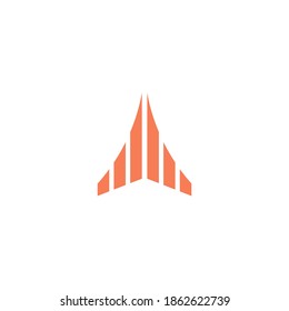 Vorlage für abstrakte Buchstaben a Vektorgrafik-Logo