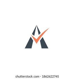 Vorlage für abstrakte Buchstaben a Vektorgrafik-Logo