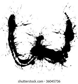 Abstract letter W
