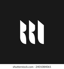 letra abstracta plantilla de logotipo inicial W