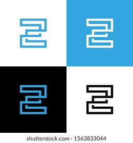 Abstract letter X logo design template elements, vector illustration
