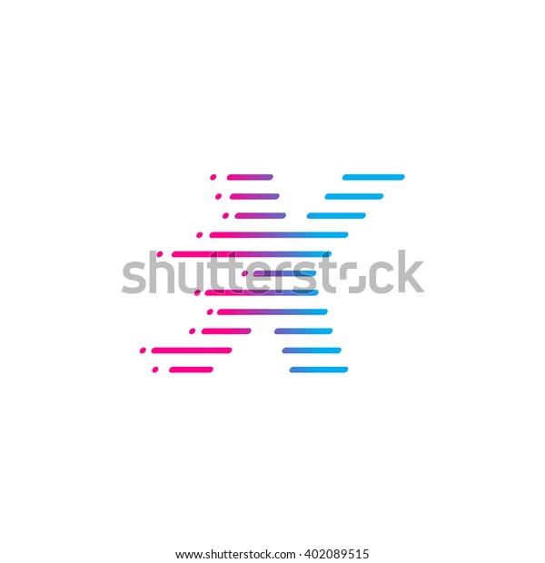 Abstract letter X logo,fast\
speed,\
moving,delivery,Digital