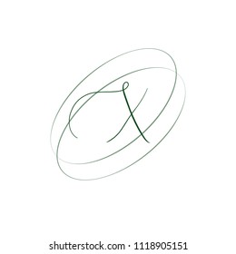Abstract letter X logotype. Modern logo idea sign. Universal emblem vector icon