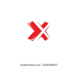 Abstract Letter X Vector Logo Icon Template Illustration Design.