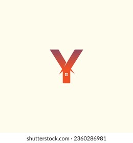 Abstract letter Y for HOME logo symbol vector icon illustration graphic design