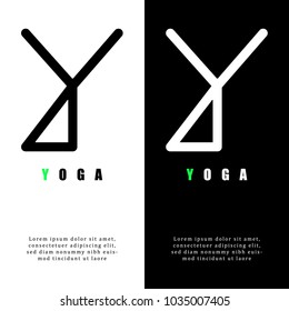 Abstract letter Y logo design, Decorative English letter Y logo, Design of capital English letter logo, Vector illustration, Vector graphic design of unique alphabet logo