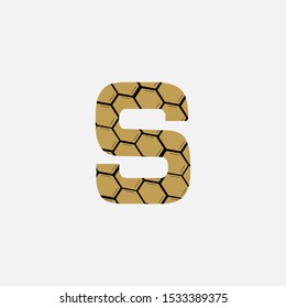 Abstract Letter Y logo icon vector design concept with polygon soft gold color.