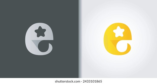 abstract letter y logo set