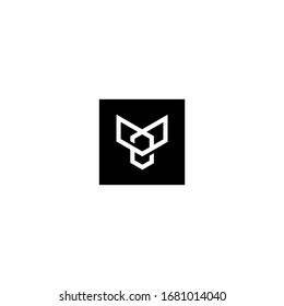 Abstract letter Y logo vector.