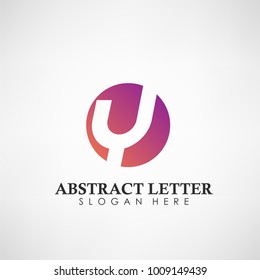 Abstract Letter Y logotype. Suitable for trademarks, company logo, and other. Vector Illustration