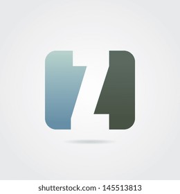 Abstract Letter Z Icon