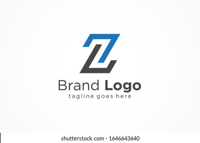 Abstract Letter Z Logo. Flat Vector Logo Design Template Element