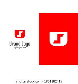 abstract letter Z logo in white box