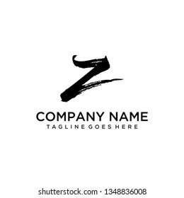 Abstract letter Z mark illustrations made unique to spa studio logo design