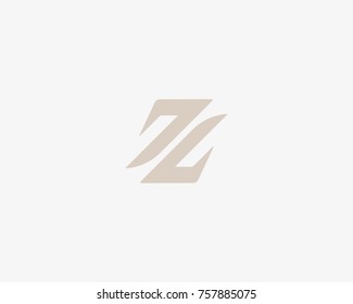 Abstract letter Z vector logotype. 