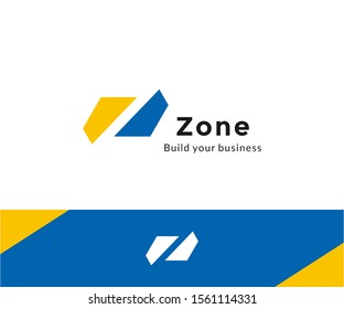Abstract Letter Z zone Logo. Modern template design.Vector illustration