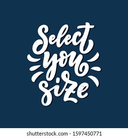 Abstract lettering about sport and fitness for poster or print design. Healthy lifestyle. Modern calligraphy for business success concept. Handwritten letters. Typography funny quote. Vector