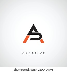Cartas abstractas AS, SA, A, S noción de logotipo de monograma sobre fondo de lujo.