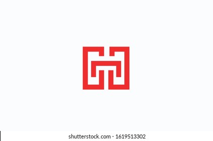 Abstrakte Buchstaben HT oder TH Logo. Vektorillustration Logo Design für Geschäftsunternehmen.