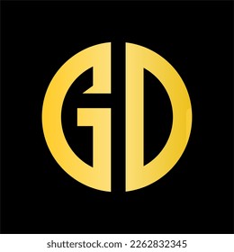 Abstract letters Logomonogram Vector business logo