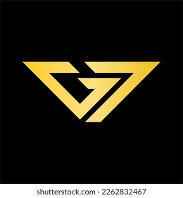 Abstract letters Logomonogram Vector business logo