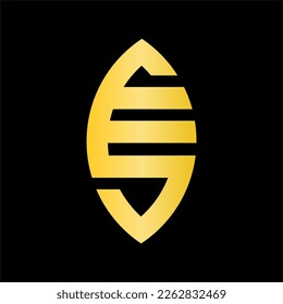 Letras abstractas Logotipo de negocio del vector Logomonograma