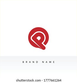 Abstract letters P and Q logo template. Letters P and Q icon. Business logo template. PA logo. PQ icon. Combination PQ