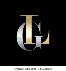 Abstract LG Initials Logo