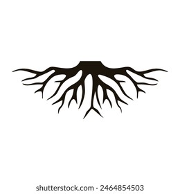 Abstract Life Root Vektorgrafik Logo Design Vorlage